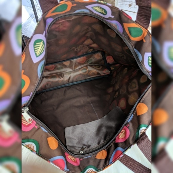 Multi-Colored Leaves Tote Bag - Picture 3 of 3